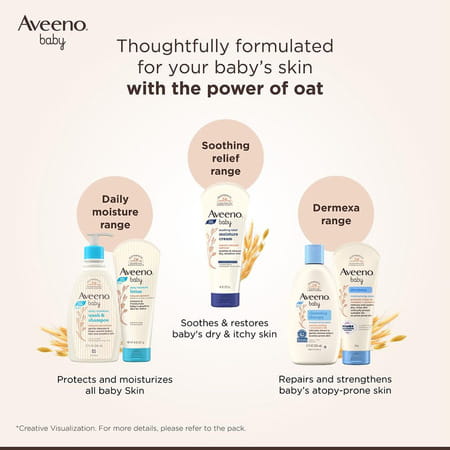 Aveeno Baby Soothing Relief Moisture Cream 100 Gm
