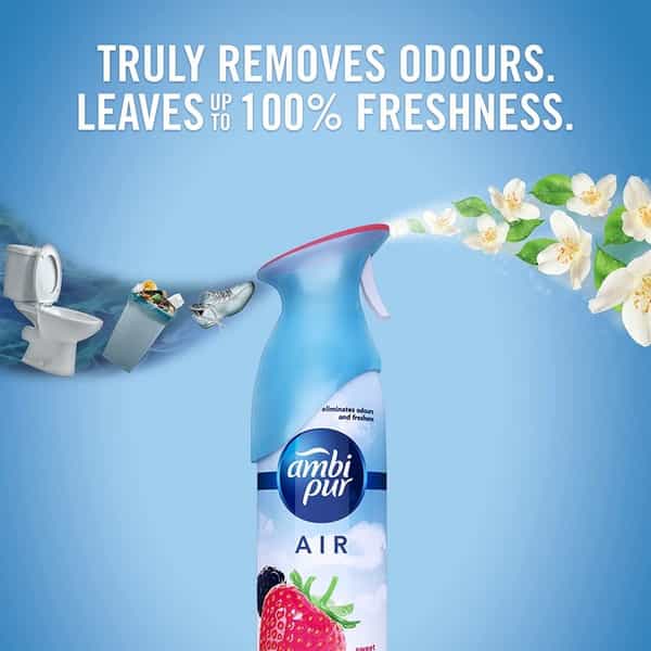 Ambi Pur Air Effects Air Freshener (Sweet Berries) - 275G