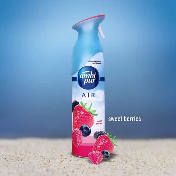 Ambi Pur Air Effects Air Freshener (Sweet Berries) - 275G