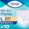 Tena Normal Pants Style | Adult Diaper Size(L) | Unisex | 39.37-53.14 Inch | 100-135cms - 10n