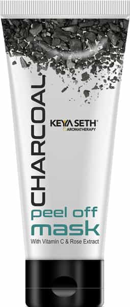 Keya Seth Aromatherapy Charcoal Peel Off Mask Face Pack-50Gm