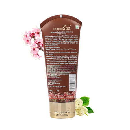 Lotus Professional Dermospa Japanese Sakura Skin Whitening Face Wash 80G