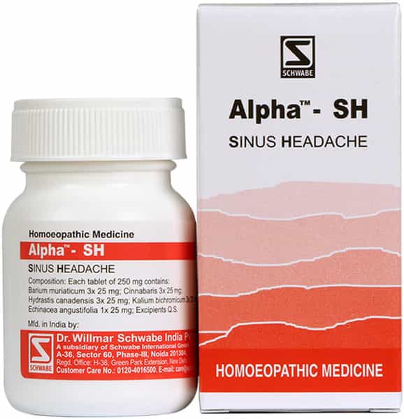 Dr. Willmar Schwabe India Alpha - Sh Sinus Headache 20 Gm