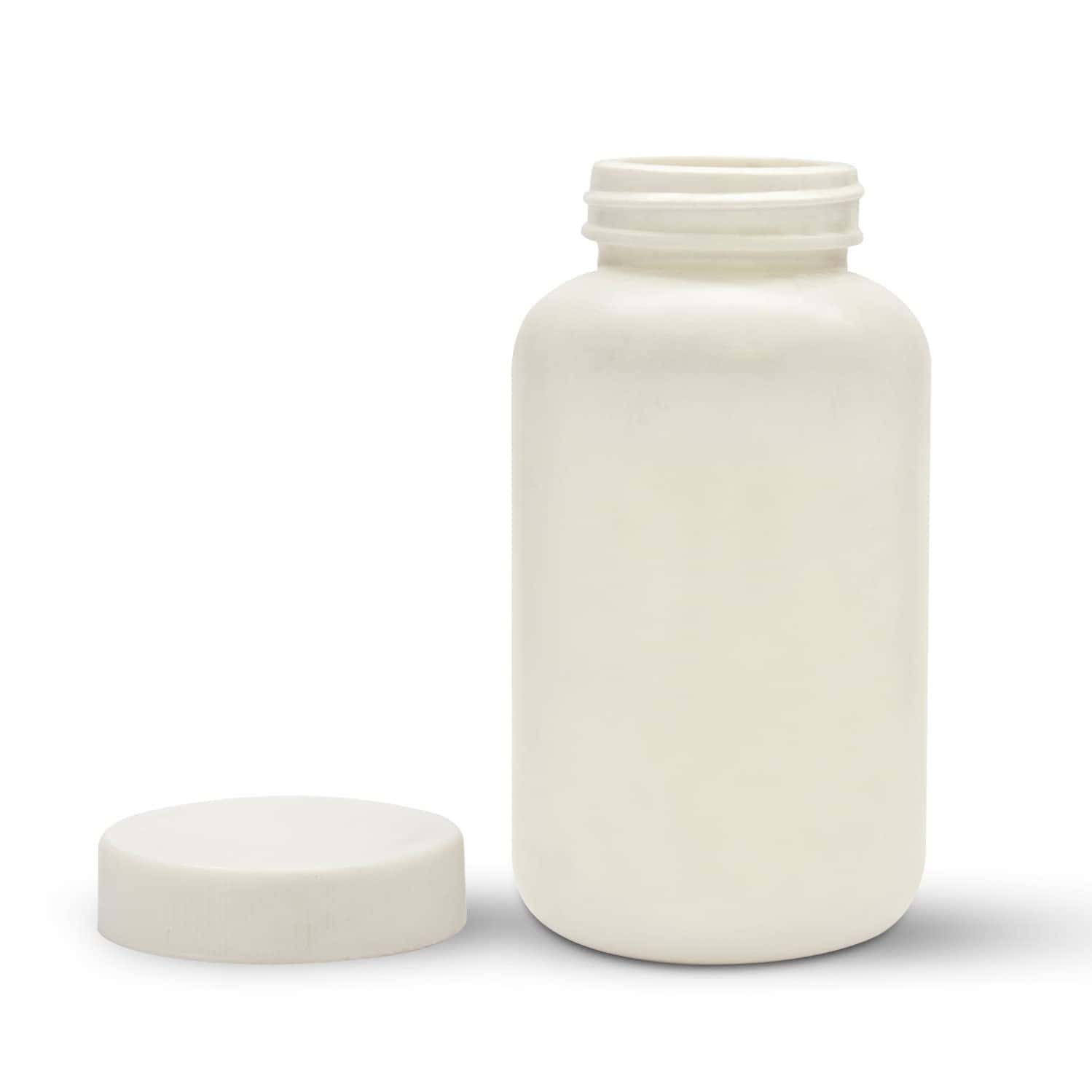Patco - 100ml White Hdpe Empty Bottle For Capsules & Tablets - For Ayurvedic Powder Storage (25 Pcs)