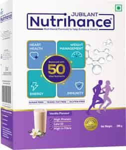 Jubilant Nutrihance Nutritional Formula Help Enhance Health (200g Vanilla Flavour)