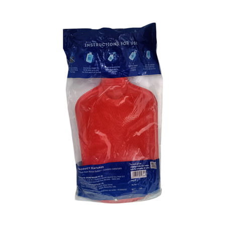 Liveasy Ortho Care Red Color Hot Water Bag 1.8 Litre