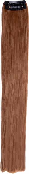 Streak Street Traditional Brown Straight Clip-On Strands