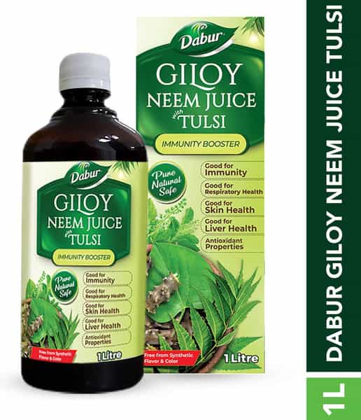 Dabur Giloy Neem Juice With Tulsi - 1 Litre