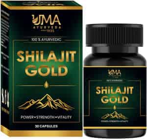 Uma Ayurveda Shilajit Gold Capsule - 30n
