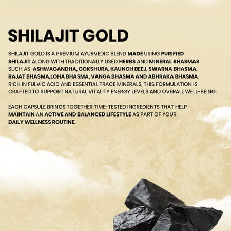 Uma Ayurveda Shilajit Gold Capsule - 30n