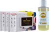 Tiffy & Toffee 99% Water Baby Wet Wipes (Pack Of 3 X 80'S)+ Non-Alcoholic Hand Sanitizer Lemon 100ml
