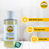 Tiffy & Toffee 99% Water Baby Wet Wipes (Pack Of 3 X 80'S)+ Non-Alcoholic Hand Sanitizer Lemon 100ml