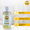 Tiffy & Toffee 99% Water Baby Wet Wipes (Pack Of 3 X 80'S)+ Non-Alcoholic Hand Sanitizer Lemon 100ml