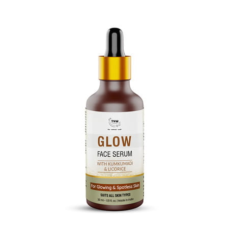 Tnw - The Natural Wash Glow Face Serum For Radiance | With Kumkumadi & Licorice | Paraben-Free