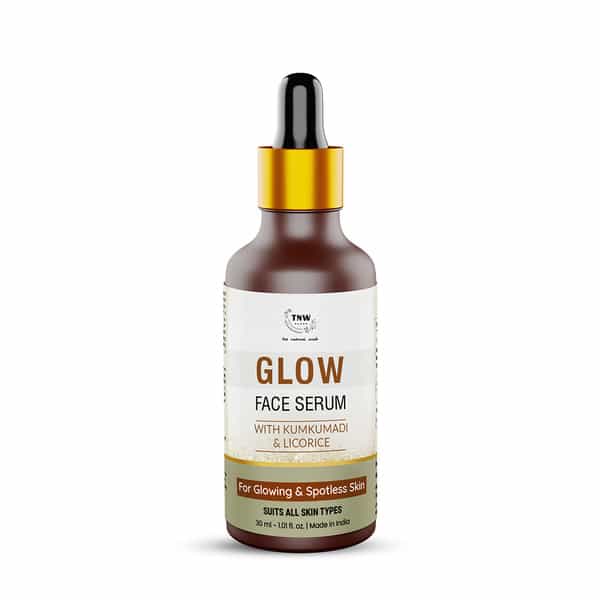 Tnw The Natural Wash Glow Face Serum For Radiance | With Kumkumadi & Licorice | Paraben-Free
