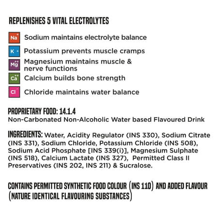 Enerzal Zero Energy Drink Liquid 400 Ml With Zero Calorie No Caffeine No Carbonation (Pack Of 12)