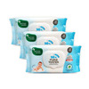 Mother Sparsh 98% Water Based Wipes Plant Derived Fabric I Mild Scented 80 Pcs/Pack Pack Of 3