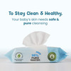 Mother Sparsh 98% Water Based Wipes Plant Derived Fabric I Mild Scented 80 Pcs/Pack Pack Of 3