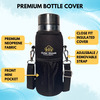 Outer Woods Insulin Cooler Bottle Case With 8 Mini Ice Gel Packs | 20+ Hrs Cooling | Medium - Silver