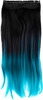 Streak Street Aquamarine Blue Ombre Hair Extensions