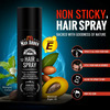 Man Arden Hair Spray - Strong Hold Styling With Nourishment - Argan Oil And Bhringraj 180 Ml