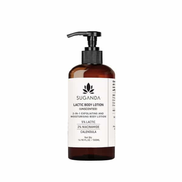 Suganda Lactic Body Lotion Unscented 500Ml