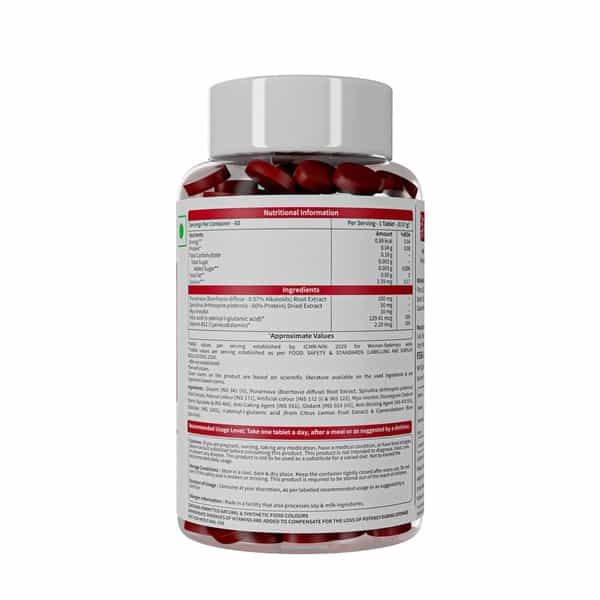 Neuherbs True B12 60 Tablets | Supports Energy | Brain Health & Better Absorption