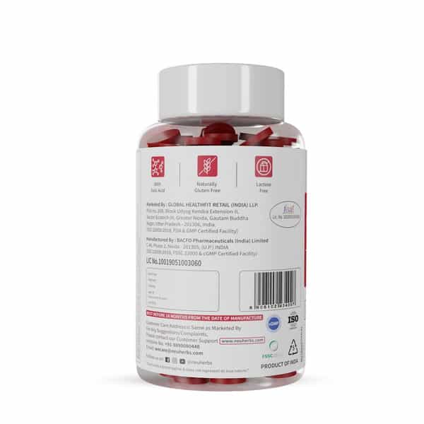 Neuherbs True B12 60 Tablets | Supports Energy | Brain Health & Better Absorption