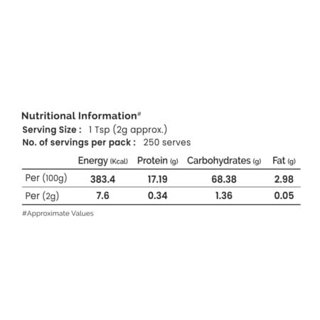 Auric Kadak Moringa Masala Tea - Black Tea From Assam & Darjeeling - 500g