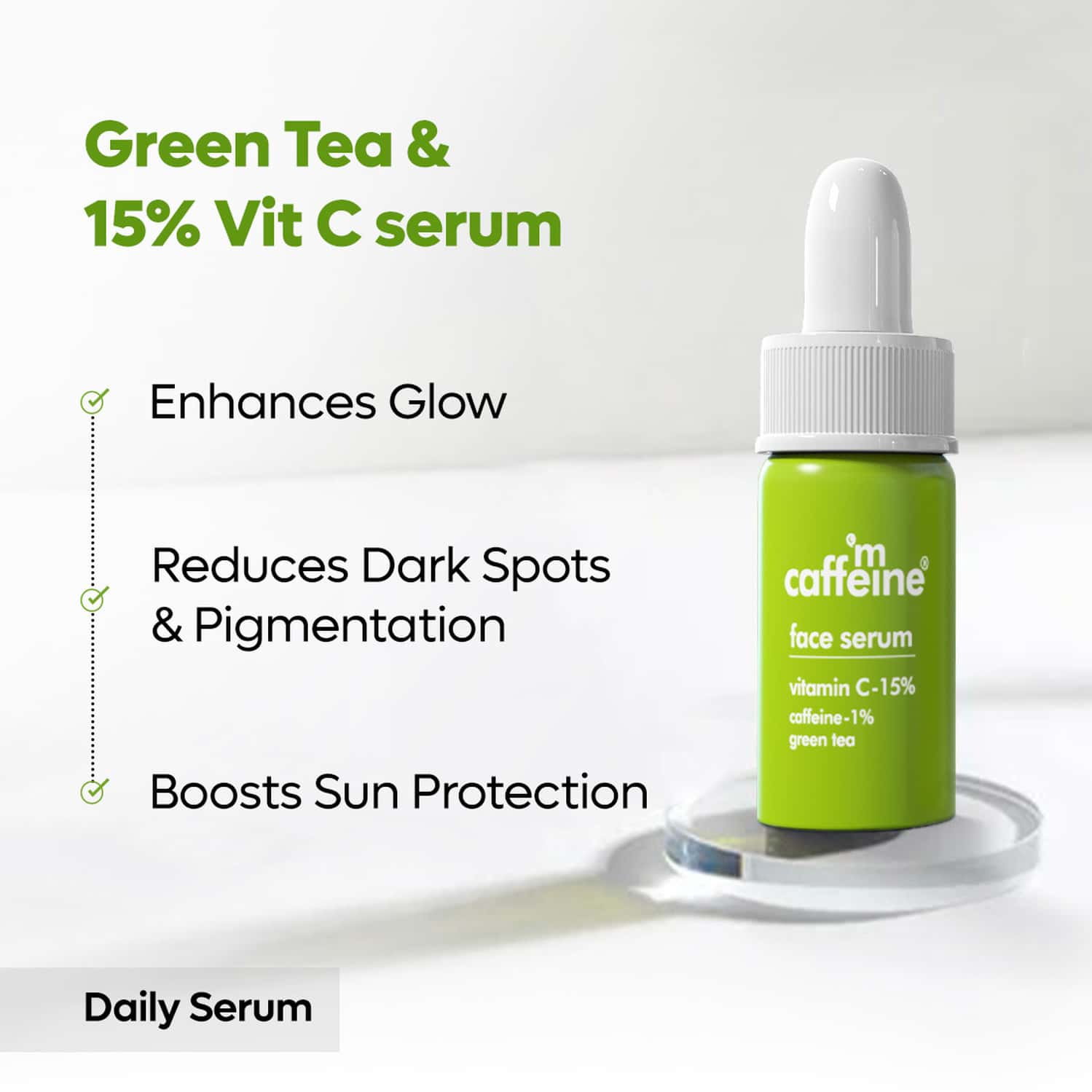 Buy MCAFFEINE MINIATURE GREEN TEA FACE SERUMS STARTER KIT Online & Get