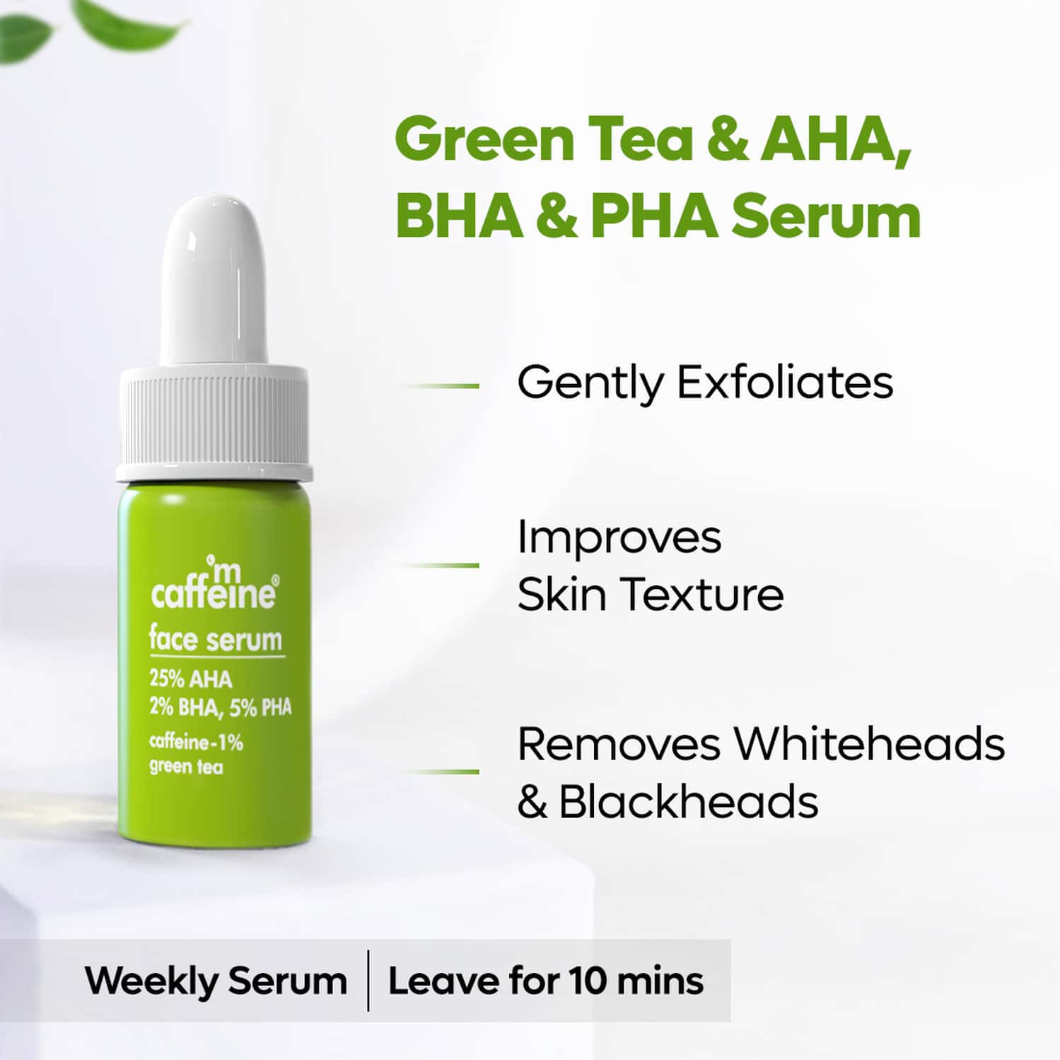 Buy MCAFFEINE MINIATURE GREEN TEA FACE SERUMS STARTER KIT Online & Get