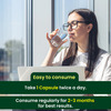 Cipzer Wheatgrass 30 Capsules | Supports Heart Health| Metabolism & Overall Wellness