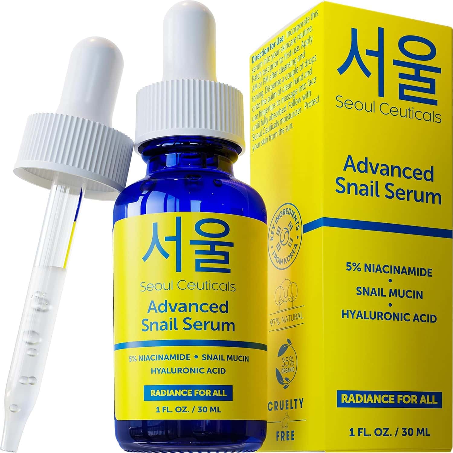 Seoul Ceuticals Advanced Snail Serum 30 Ml