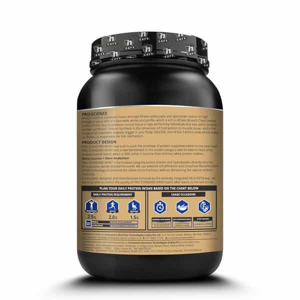 Neulife Pro Standard Advanced Whey Protein Isolate Powder 2Lbs (Coffee)