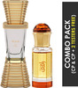 Ajmal Aura Cp Attar 10Ml For Unisex And Mukhallat Raaqi Cp Attar 10Ml For Unisex