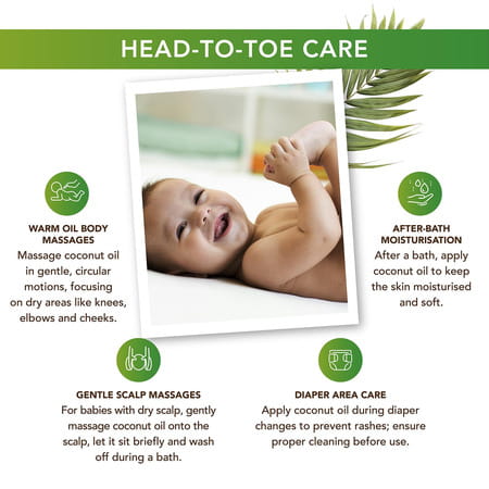 Organic Harvest Cold Pressed Extra Virgin Organic Coconut Oil For All Types Of Hair | Skin | 500ml