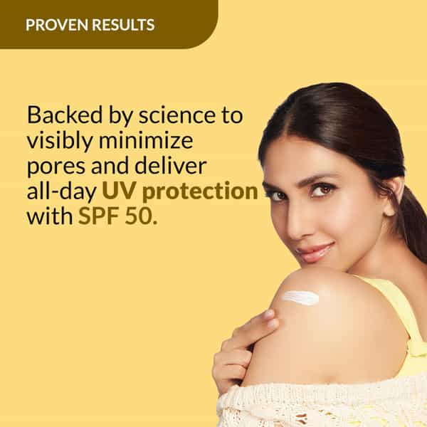 Fixderma Shadow Pore Minimizing Gel Sunscreen Spf 50 Pa+++ Oily & Acne Prone Skin 50 Gm