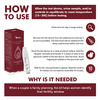 Imbue Rosa Ovulation Test Kit - At Home Fertility Rapid Test Kit For Women