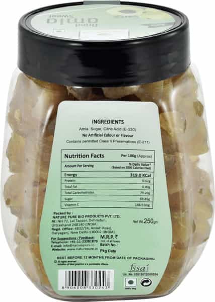 Nature Pure Amla Candy - Pack Of 1 Jar X 250G