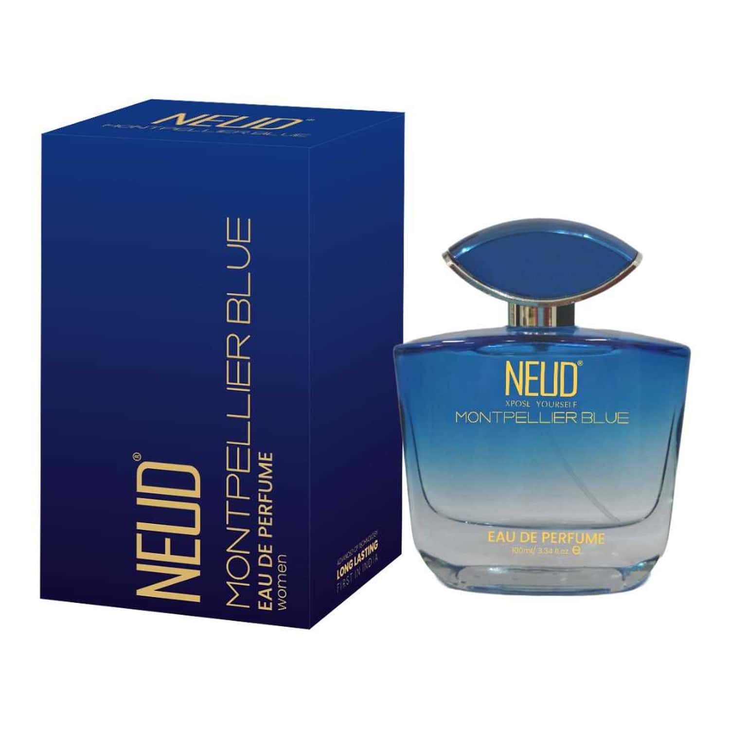 Neud Grasse Pink Luxury Perfume For Women Long Lasting Edp - 1 Pack (100ml)