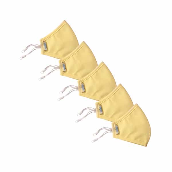 Advind Healthcare Smog Guard N95 Kids Mask Without Valve S (6-10 Years) - Beige Pack Of 5