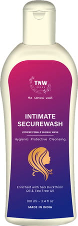 Tnw-the Natural Wash Intimate Secure Wash With Tea Tree And Sea Buckthorn Oil - 100 Ml