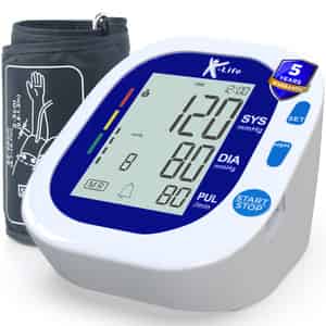 K-life 104 - Fully Automatic Digital Blood Pressure Checking Machine | Bp Monitor (white)