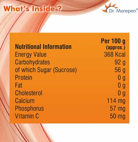 Dr. Morepen Glucose Energy Drink | Quick Energy | Tangy Orange | 125 Gm