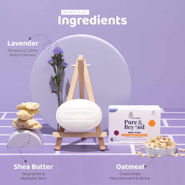 Pure & Beyond Baby Soap-Oatmeal (75 Gm | Pack Of 1)