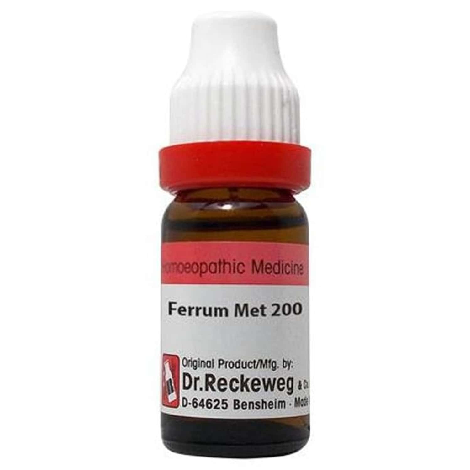 Dr. Reckeweg Ferrum Met Dilution 200 Ch 11 Ml