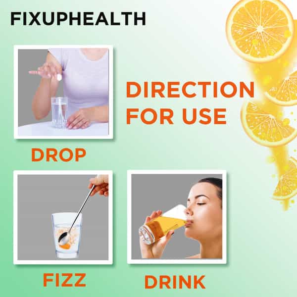 Fixuphealth Multivitamins And Multiminerals & Natural Amla 1000Mg Vitamin C And Zinc Tablets
