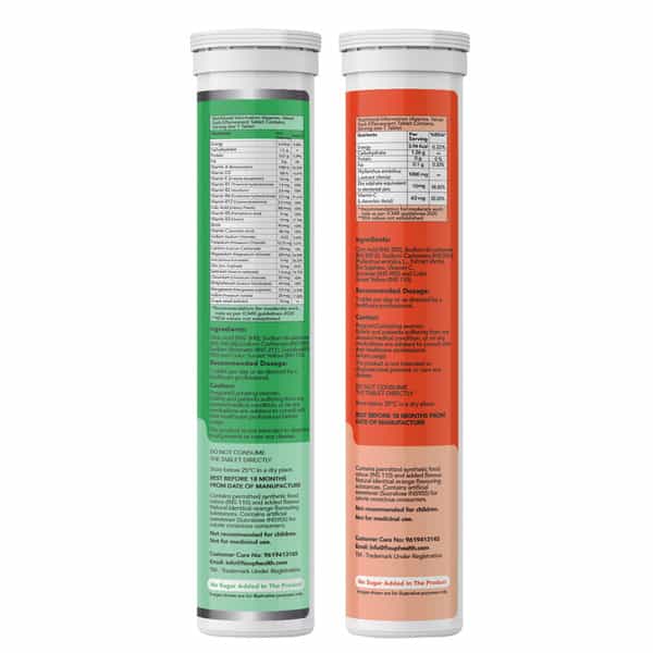 Fixuphealth Multivitamins And Multiminerals & Natural Amla 1000Mg Vitamin C And Zinc Tablets