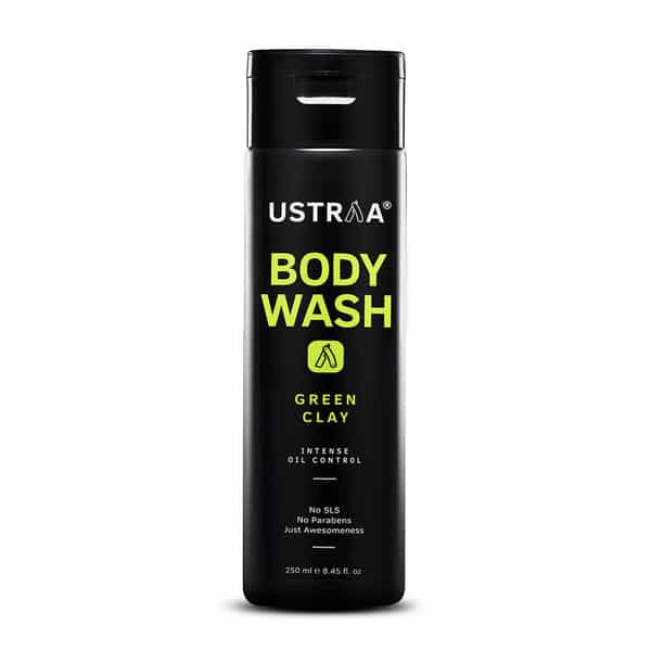 Ustraa Body Wash-Green Clay 250 Ml (Pack Of 2)