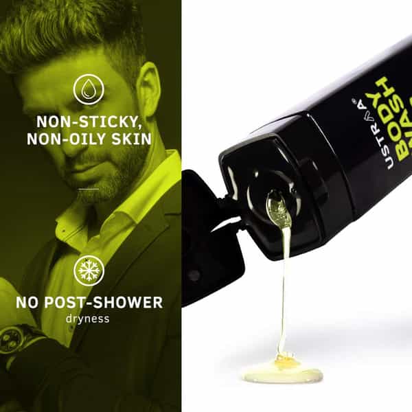 Ustraa Body Wash-Green Clay 250 Ml (Pack Of 2)